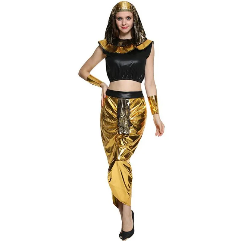 Мужской и Женский карнавальный костюм египетского фараона для взрослых