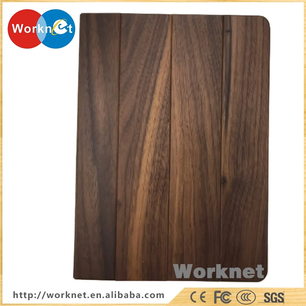 New Hot Solid Walnut Wood Protective Flip Case for iPad Air 2 Stand Function Full Leather | Компьютеры и офис