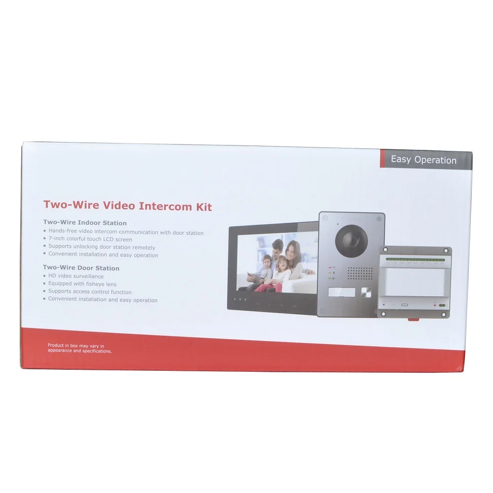 HIK 2-проводной IP видеосвязь комплект Комплект multi-язык HD 2MP, ip-дверной звонок, dooe телефона, водонепроницаемый