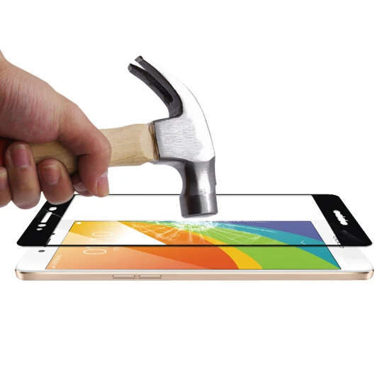 9D Защитное стекло для OPPO R7 R7S PLUS защитная пленка из закаленного стекла 9H |