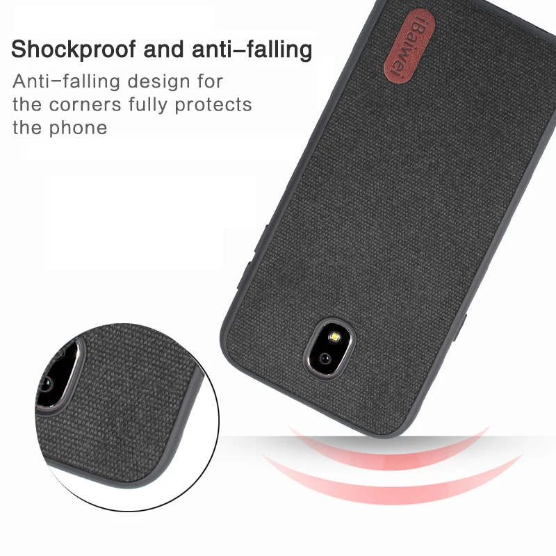 Mobile Phone Cloth Case For Samsung Galaxy J5 2017 J530FM Euro Version 5.5inch Silicone Soft Edge Cover |