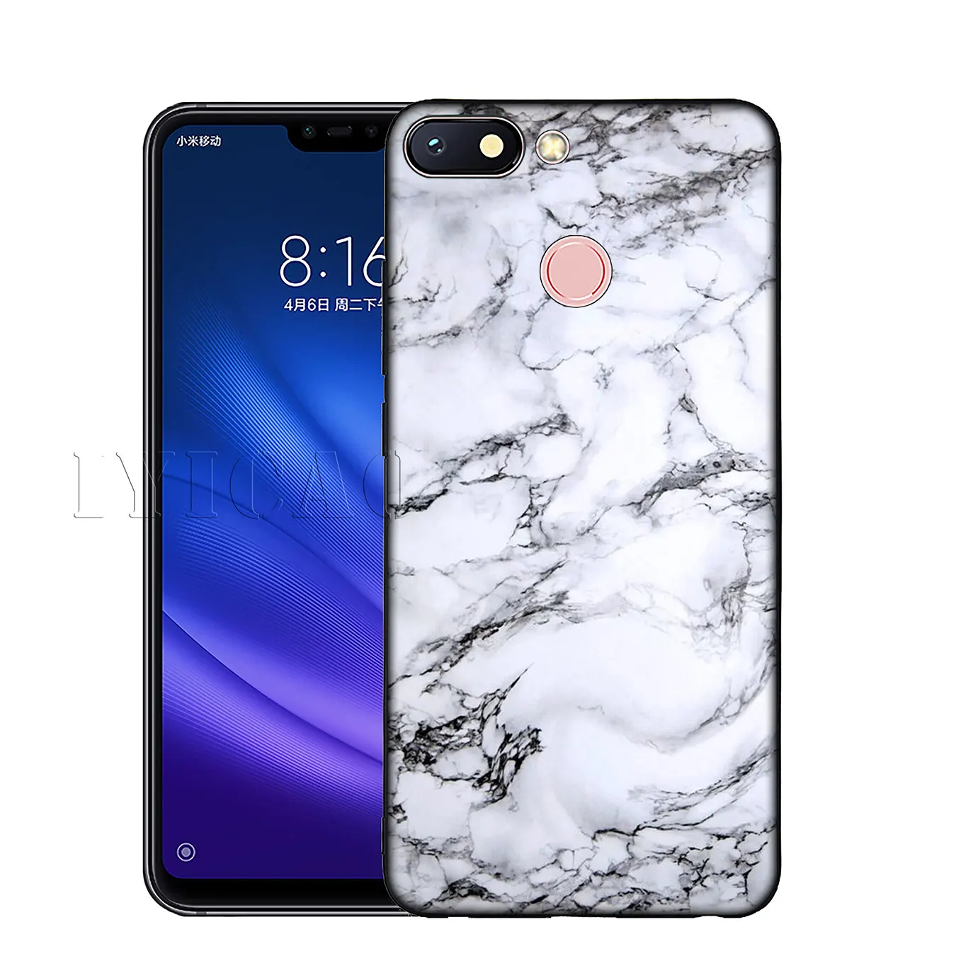 IYICAO розовый мрамор Новинка Fundas Мягкий силиконовый чехол для телефона Xiaomi Mi 9 SE 9T CC9