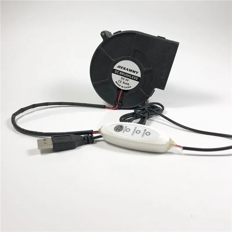 9733 вентилятор для барбекю деревянный вентилятор для барбекю 5 В USB Высокая мощность вентилятор с интеллектуальным регулятором 97x33 мм 9,7 см вентилятор для печи, работающий от тепловой энергии