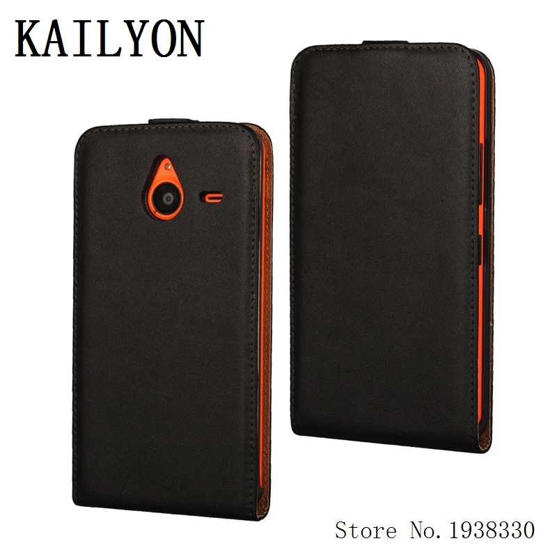 Роскошный флип чехол kailyon из натуральной кожи для Nokia Microsoft Lumia 640XL 640 XL LTE с двумя sim