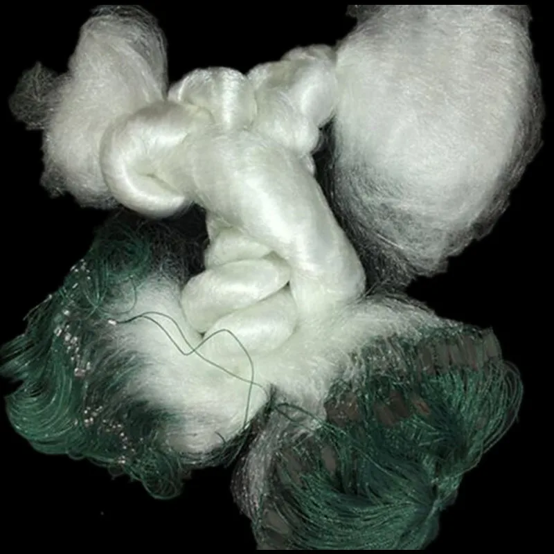 Белая трехслойная сетчатая раковина/поплавковая жаберная сеть H4m * L85M 100m