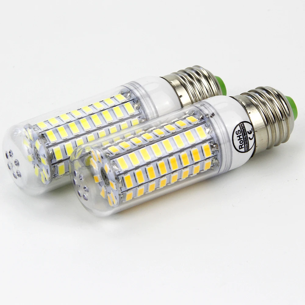 220 В 240 высокая яркость светодиодный светильник E27 SMD5730 для кукурузы лампада