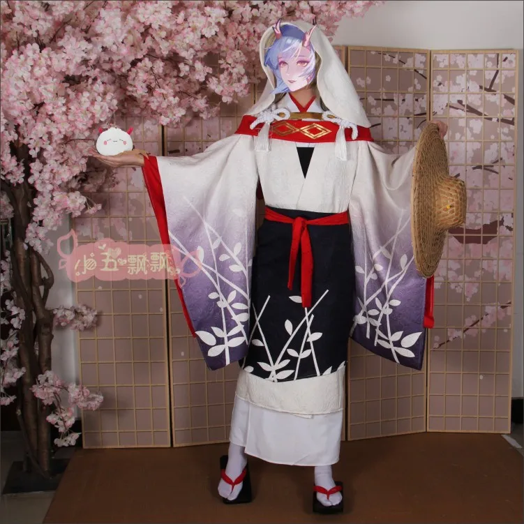 [На заказ] кимоно для косплея из игры Onmyoji Ibaraki Douji сексуальный костюм любого