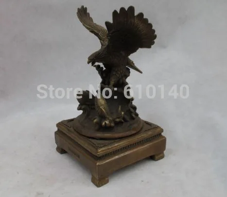 Китайская Бронзовая медная Статуэтка рыбы фэн шуй|statue|statue bronzestatue eagle |