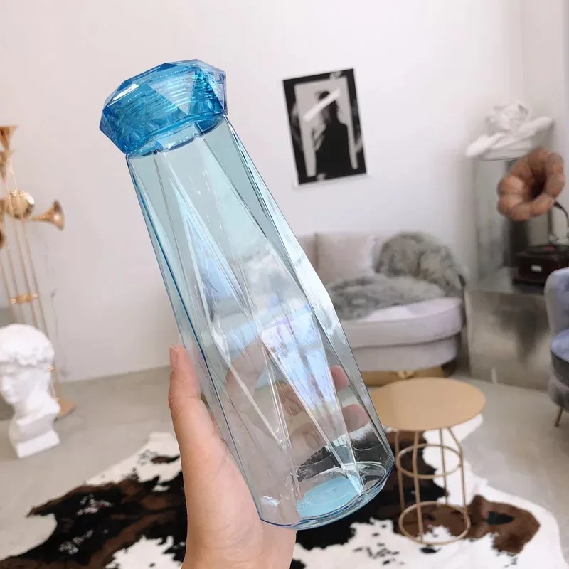 Пластиковые Портативные бутылки для воды путешествия милые напитков красочные
