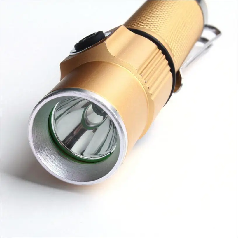 SMTVEK Portable XPE Q5 2000 lm 3 Modes LED Flashlight Waterpoof Aluminium Alloy led Torch Light For 18650 or 14500 | Лампы и освещение