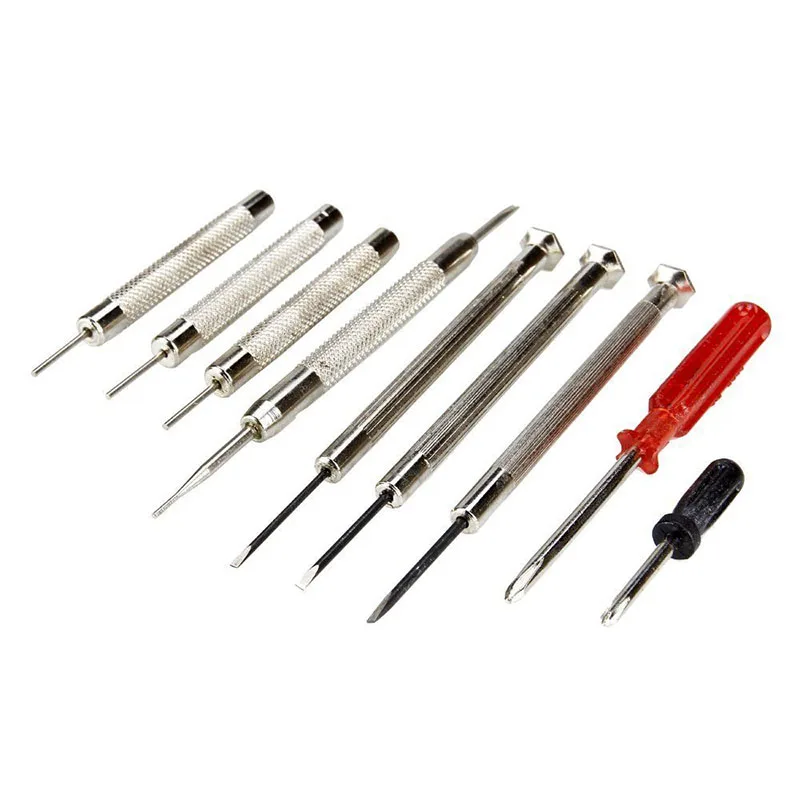 

16Pcs Professional Watch Repairing Tool Kit Band Strap Link Remover Back Opener Screwdriver LXH