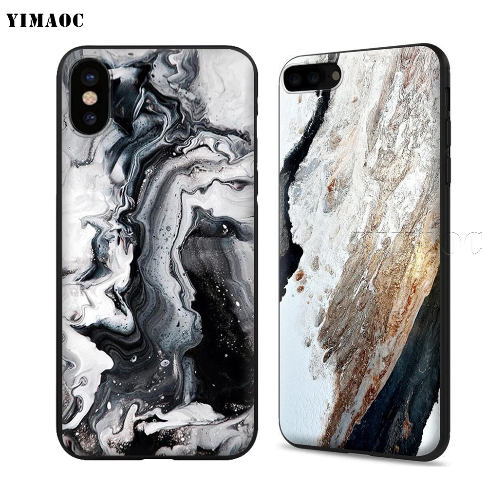 Силиконовый мягкий чехол YIMAOC Jean Michel Basquiat для iPhone 11 Pro XS Max XR X 8 7 6 6S Plus 5 5S SE