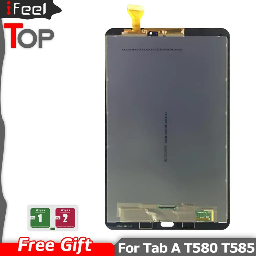 IFEEL 100% тестовая сборка Панель Ремонт для Samsung GALAXY Tab A 10 1 T580 WiFi T585 3G датчики ЖК