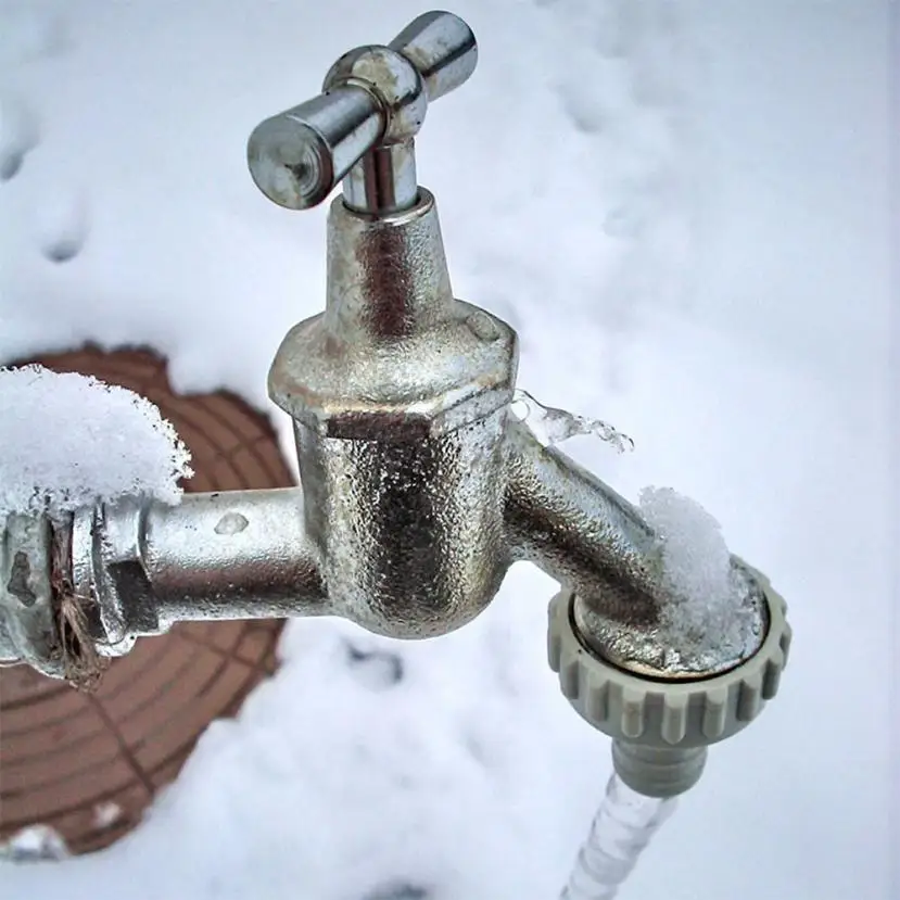 Новый качественный водопроводный кран 1 шт. защита от замерзания для