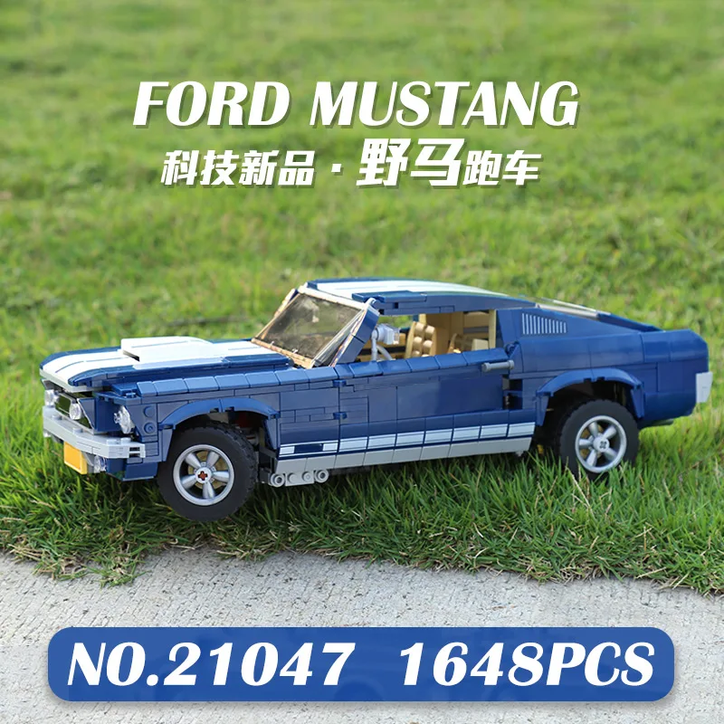 Forded Mustanged Creator Expert технологические строительные блоки игрушки Кирпичи