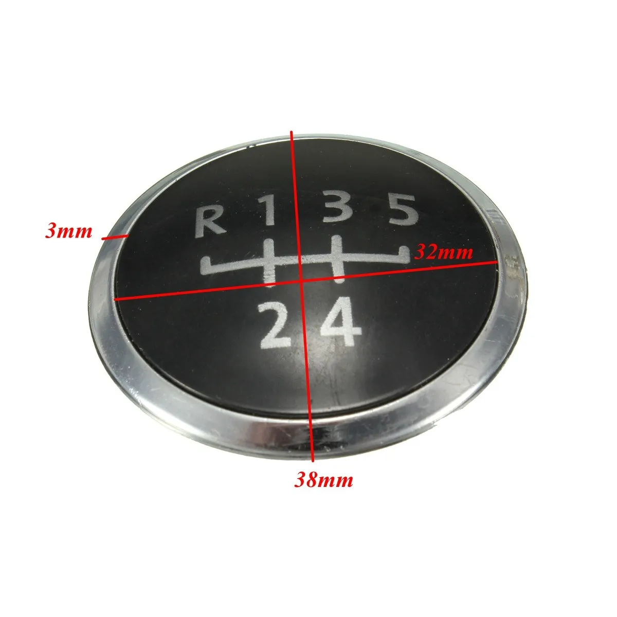 Тюнинг автомобиля 5 скоростей ручка переключения передач задние крышки для Volkswagen