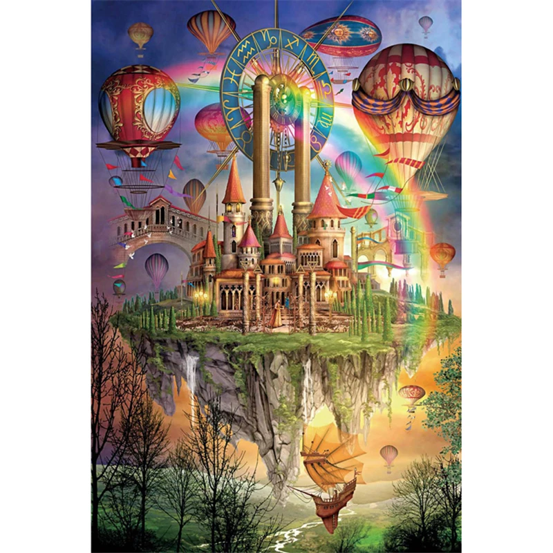 

New Wooden Puzzles 1000 pcs Adult Wool DIY Wood jigsaw Puzzle Educational Normal Puzzle Toys For Child Kid Christmas Gift