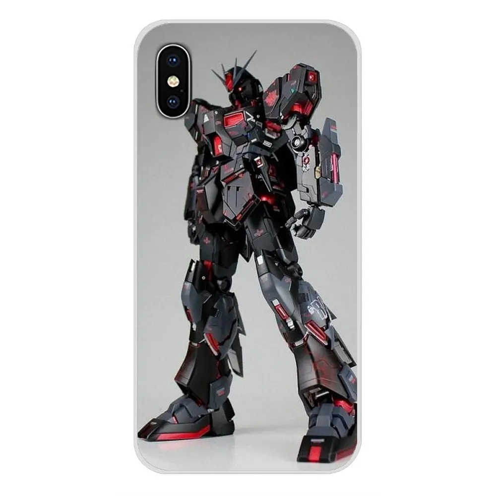 Для Motorola Moto X4 E4 E5 G5 G5S G6 Z Z2 Z3 G G2 G3 C Play Plus прозрачный чехол из ТПУ Аниме Gundam Rx Illust Toy Space