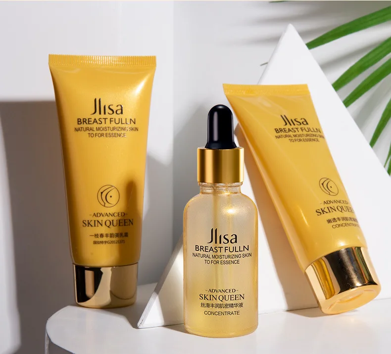 3pcs set cream essential oils Breast Enlargement Cream Full Elasticity Chest Care Firming Lifting Fast Growth Big Bust increase