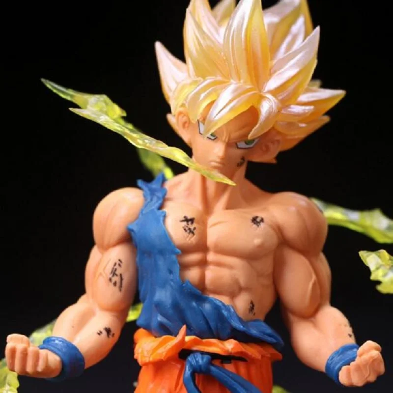 Модель Dragon Ball Super Saiyan Son Goku ПВХ экшн-фигурка игрушка из фильма и ТВ драконий жемчуг