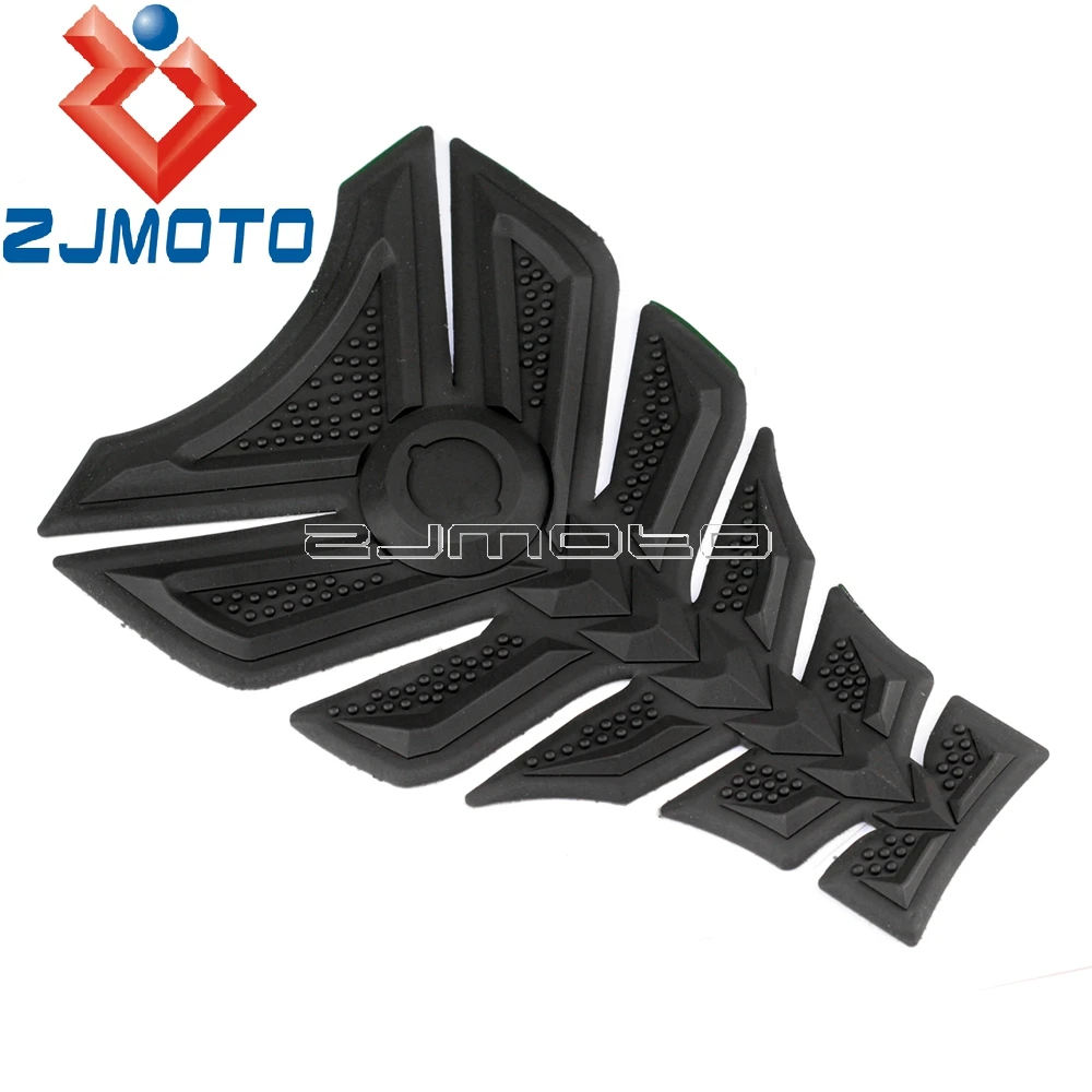3D резиновая наклейка ZJMOTO для мотоцикла на топливный бак защитная накладка всех