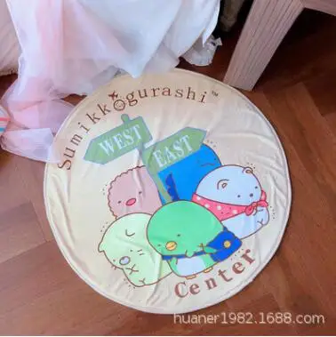 Японская анимация sumikko gurashi doll San X угловой био плюшевый нескользящий напольный