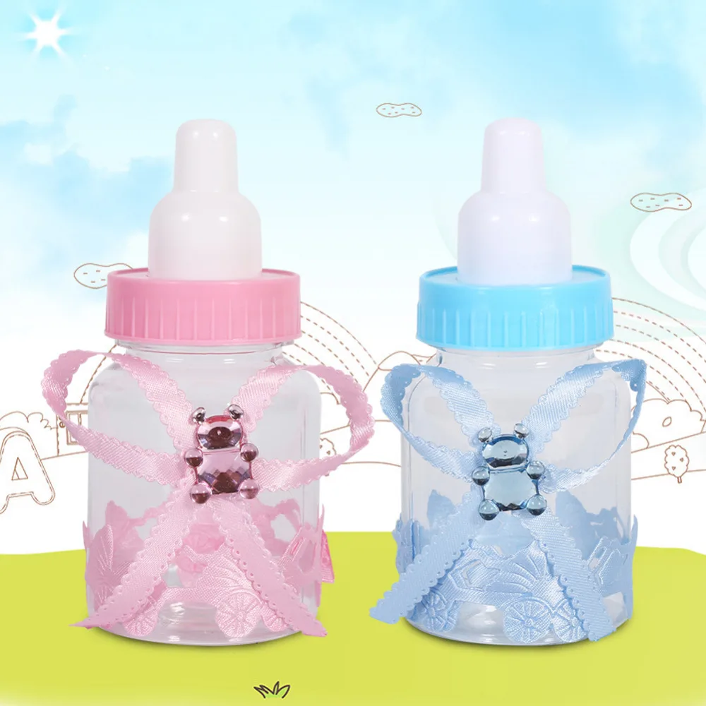 50 шт. розовые/синие Бутылочки для крестин|gift favor|bottle bottlegift gifts |