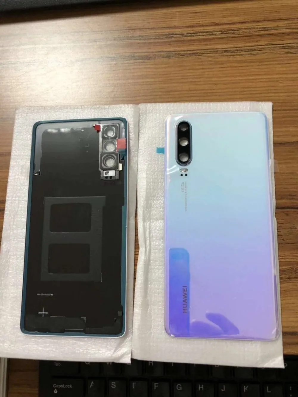 1 шт оригинальное качество для huawei P30 задняя Батарея на домашнию дверь Стекло Корпус чехол+ клей Стикеры Repair Part