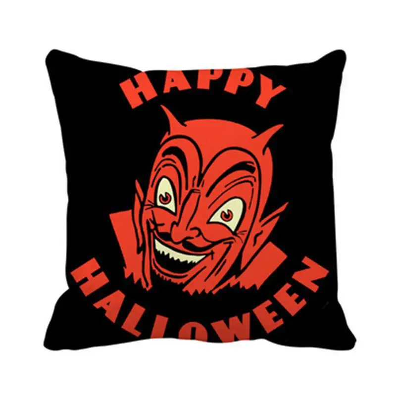 Полиэстер и надписью "Happy Halloween" Подушка Чехол для подушки с надписью Печать Подушка Чехол для подушки - Цвет: 13