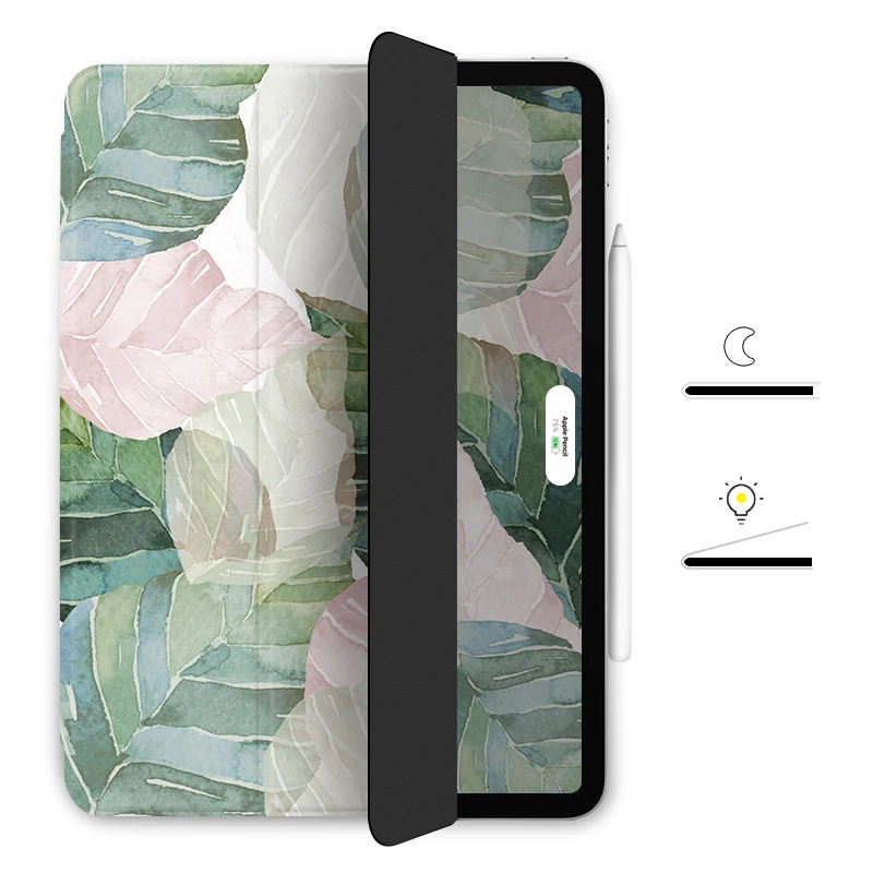 Чехол книжка для 9 7 дюймового iPad Pro (3 го поколения) 11 дюймов|Чехлы планшетов и
