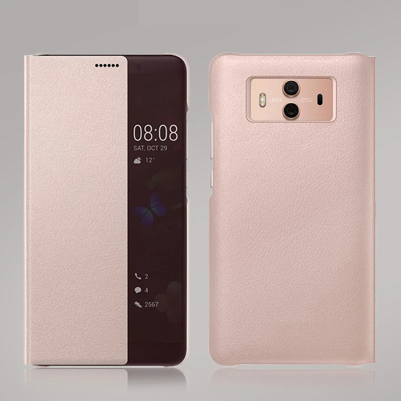 Удобный флип кейс из искусственной кожи чехол для Huawei P10 5 1 дюймов Plus mate 9 Pro 10 P20