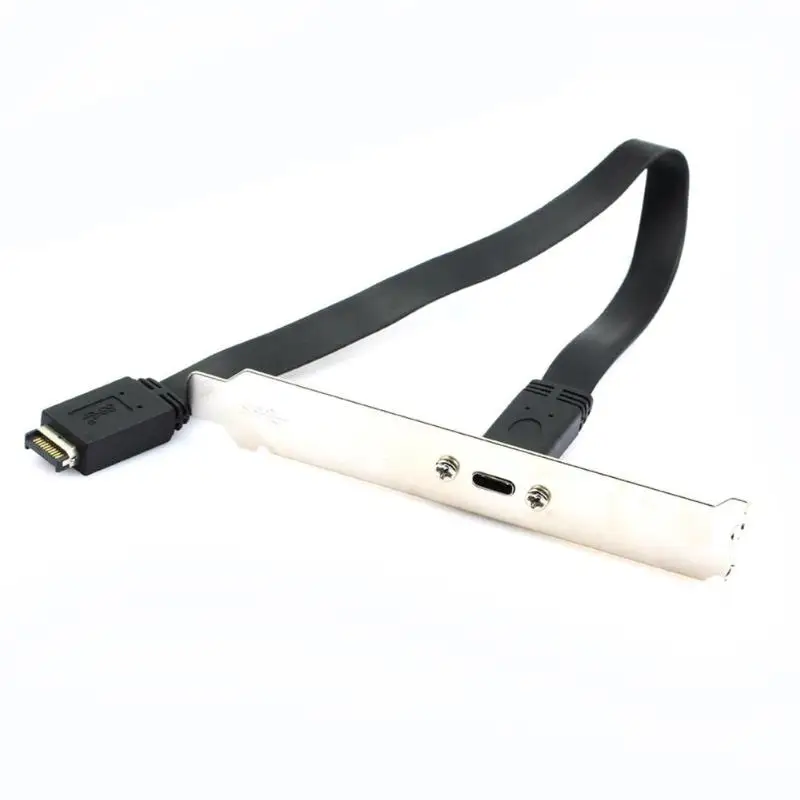 Разъем передней панели USB 3 1 тип E M на C F кабель расширения материнской платы линия