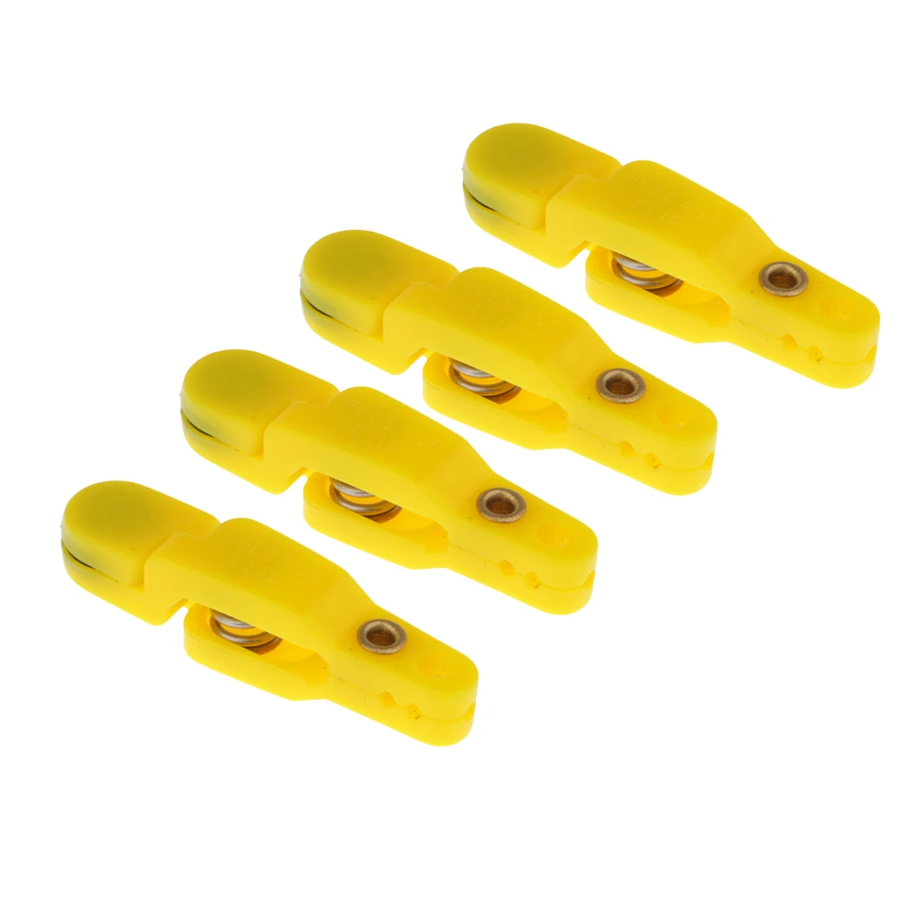 Adjustable 4/5/6/8/10 Pcs Snap Weight Line Leader Release Clip Downrigger Outrigger Power Grip Release Clips Kit Fishing Tools