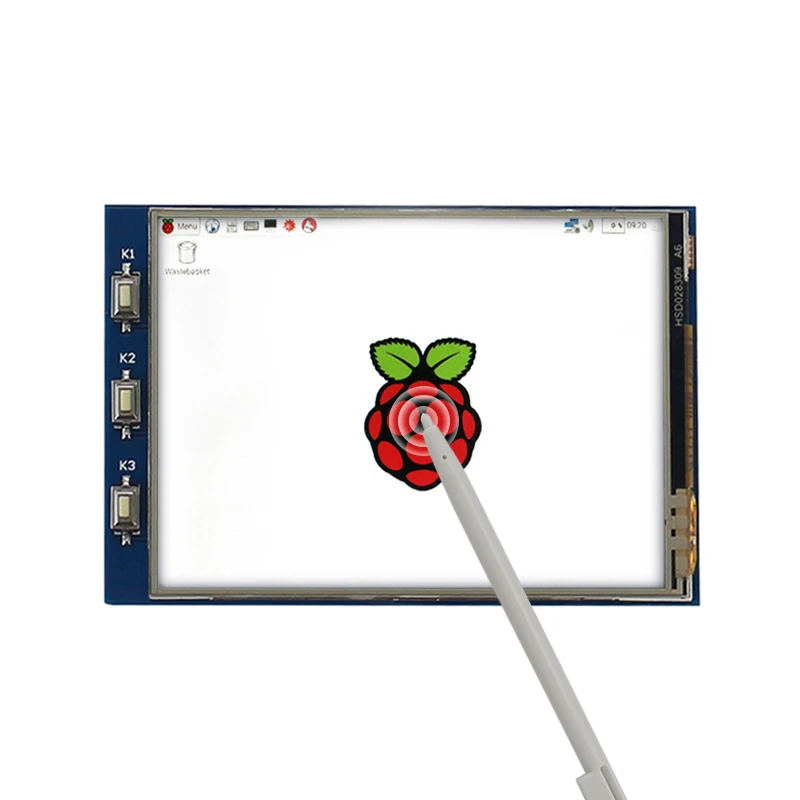 Raspberry Pi 4 дисплей 2 4/2 8 дюйма сенсорный экран 3 320*240 TFT ЖК для Model B 3B Plus|Аксессуары