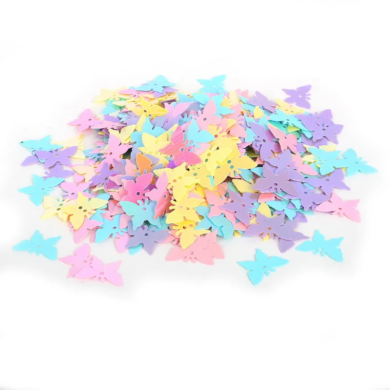 Пайетки россыпью разных цветов для рукоделия одежды аксессуаров скрапбукинга