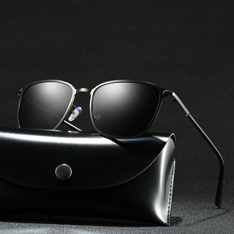 

Mens Polarized Sunglasses for Sports Outdoor Night Driving Sunglasses Polaroid Metal Frame Sun Glasses for Men Gafas De Sol