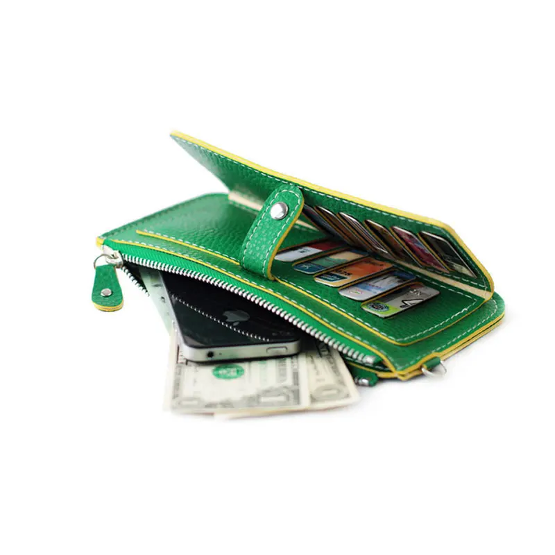 Новое поступление 2017 винтажный вместительный женский кошелек большая женская