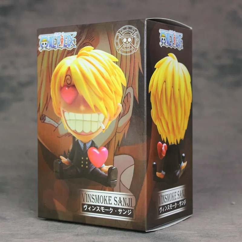 Hot Anime Figure Doll One Piece Sanji Action Figura Collection Figurine Model Toys Gift 9cm | Игрушки и хобби