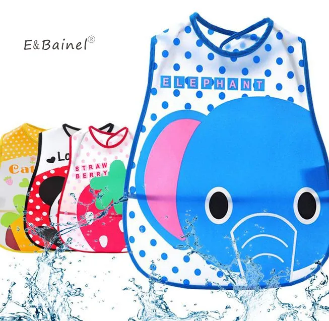 Waterproof EVA Baby Bibs Saliva Towel Scarf Boys Girls Cartoon Infant Burp Cloths For Children Feeding Care | Детская одежда и