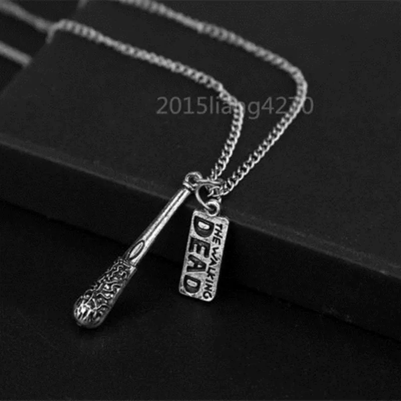 Ходячие мертвецы Cudgel и ожерелье с надписью модные ювелирные изделия Zink