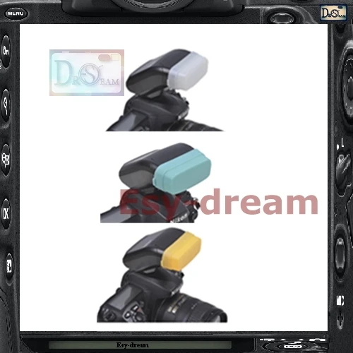 

3 pcs Speedlite Flash Cap Diffuser Bounce Dome Soft Box For Canon 270EX 270EXII Viltrox JY610 JY610II PF196