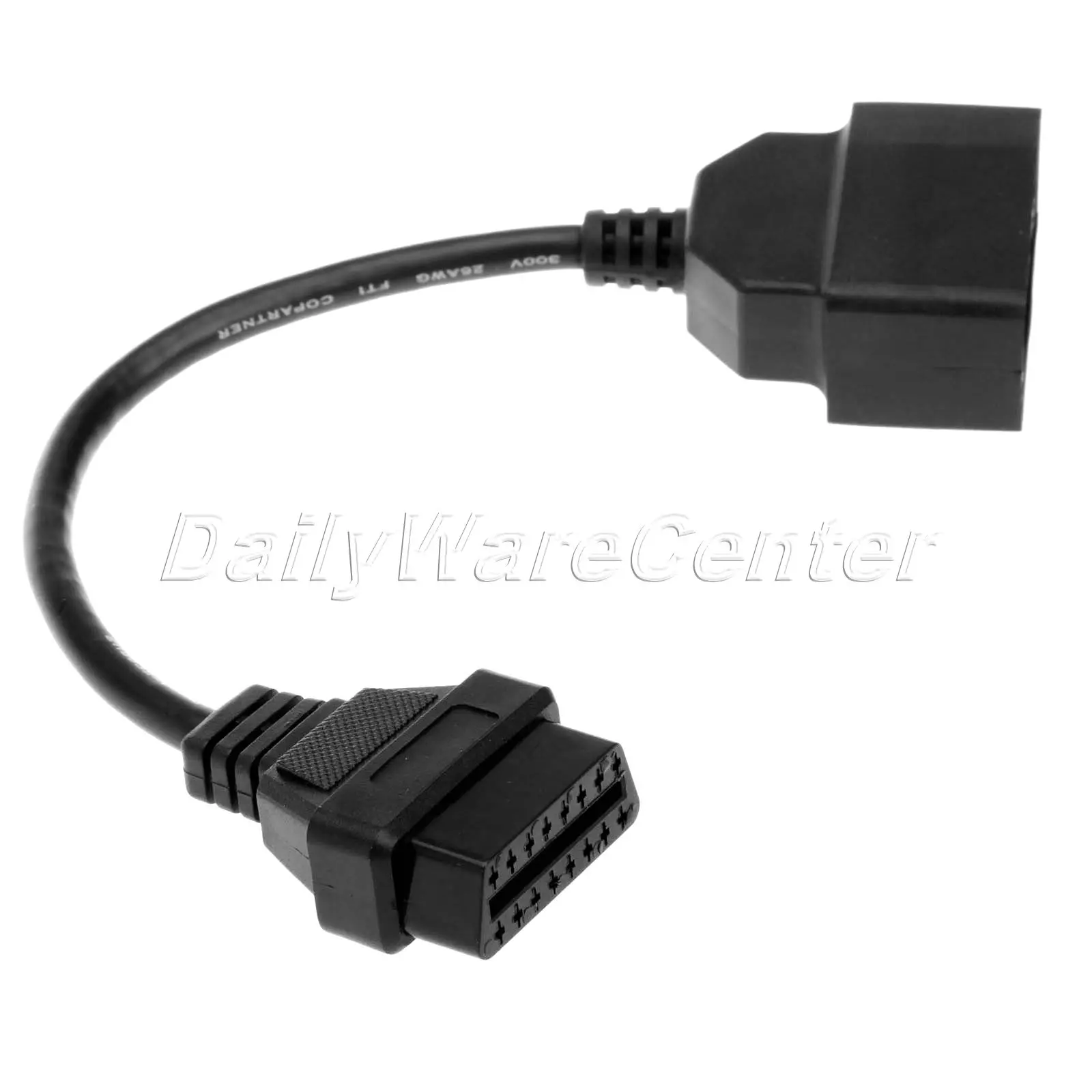 30 см для Toyota 22 Pin папа адаптер к 16 OBD2 OBDII гнездовой соединительный кабель