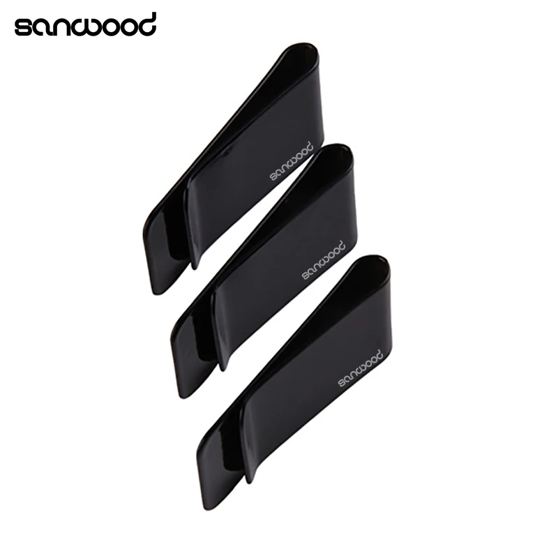 

Metal Stainless Steel Slim Money Clip Multipurpose Pocket Purse Collar Clip Dollar Cash Clamp Holder Wallet