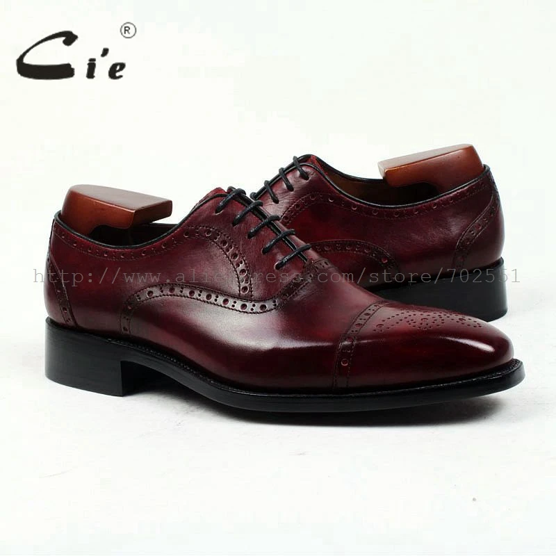 Мужские туфли на заказ cie с квадратным носком из натуральной кожи ручной работы