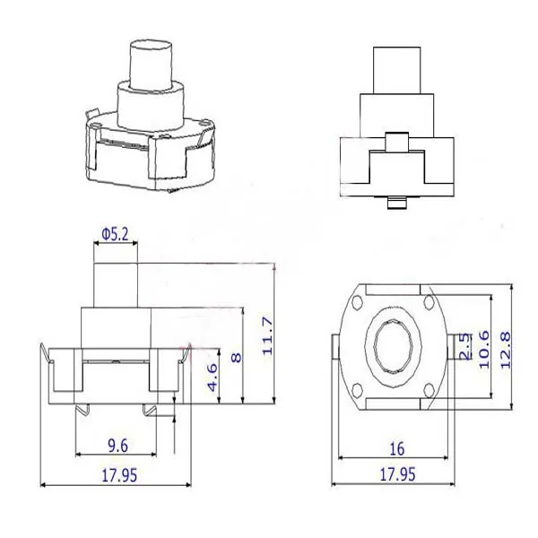 502B переключатель фонарика (10 шт./лот)|switch switch|switch 10pcsswitch flashlight |