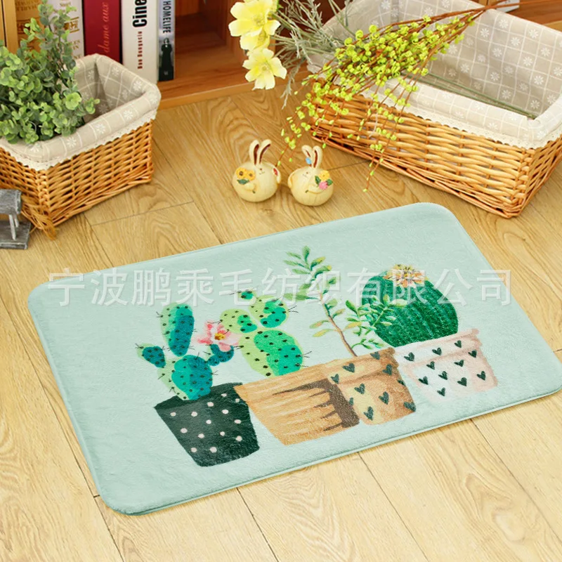 2017 Новый индивидуальный модный ковер с принтом кактуса/искусственный