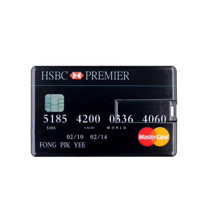 Usb флеш накопитель 32 ГБ HSBC американская экспресс карта мастер Visa памяти флешка 64