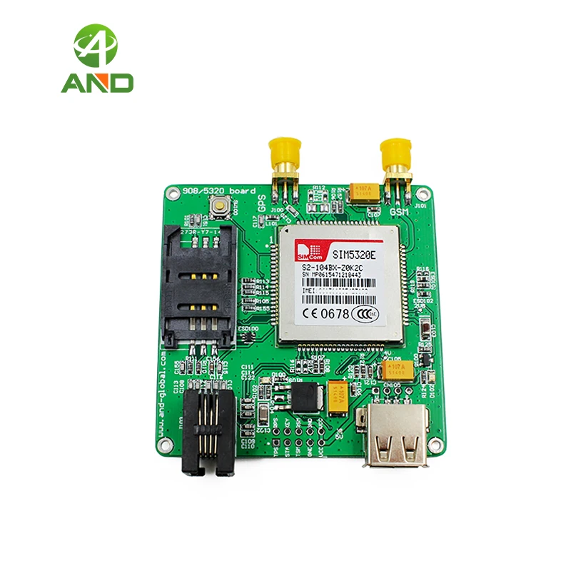 DHL/EMS SIM5320E оценки WCDMA gps модуль комплекты встроенных на борту ttl интерфейс 900/2100 мГц |