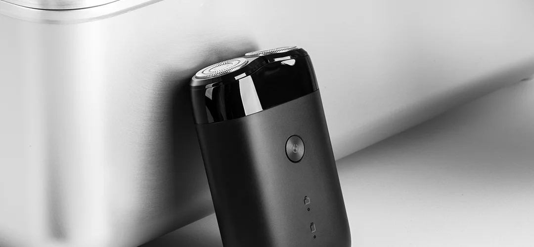 Оригинальная электрическая бритва Xiaomi, вращающаяся двойная головка для мытья всего тела, тип-c зарядка, бесшумный двигатель, двойная безопасная защита
