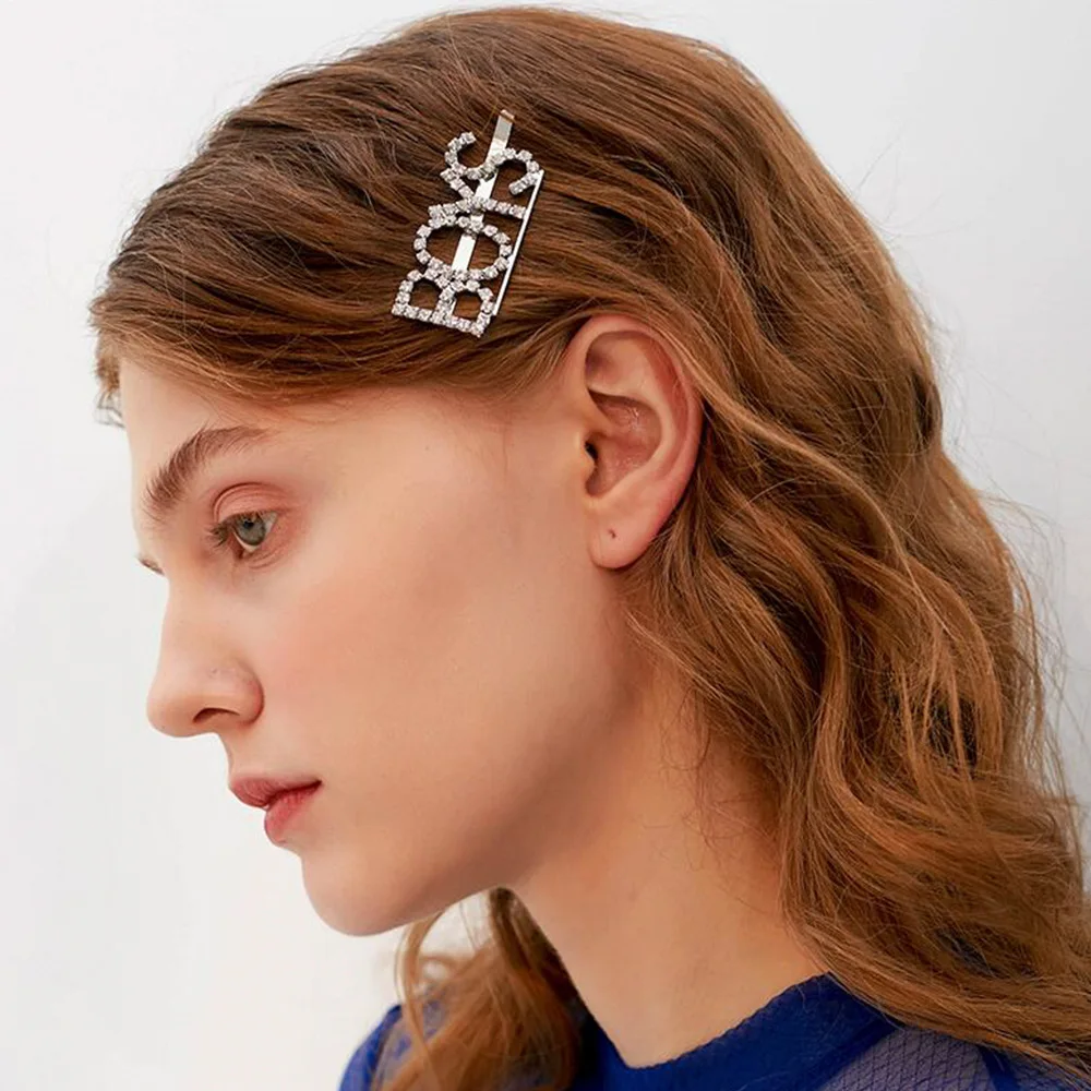 2pcs Wedding Crystal Pearl Hair pins For Bridal Accessories Fashion Women Clips Many Jewelry | Украшения и аксессуары